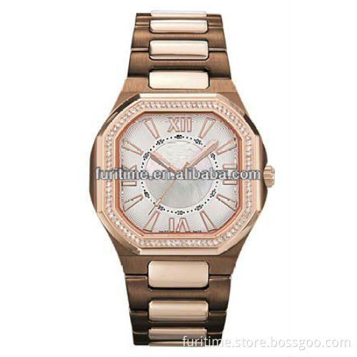 japan movt quartz watch stainless steel bezel men's watch 2012